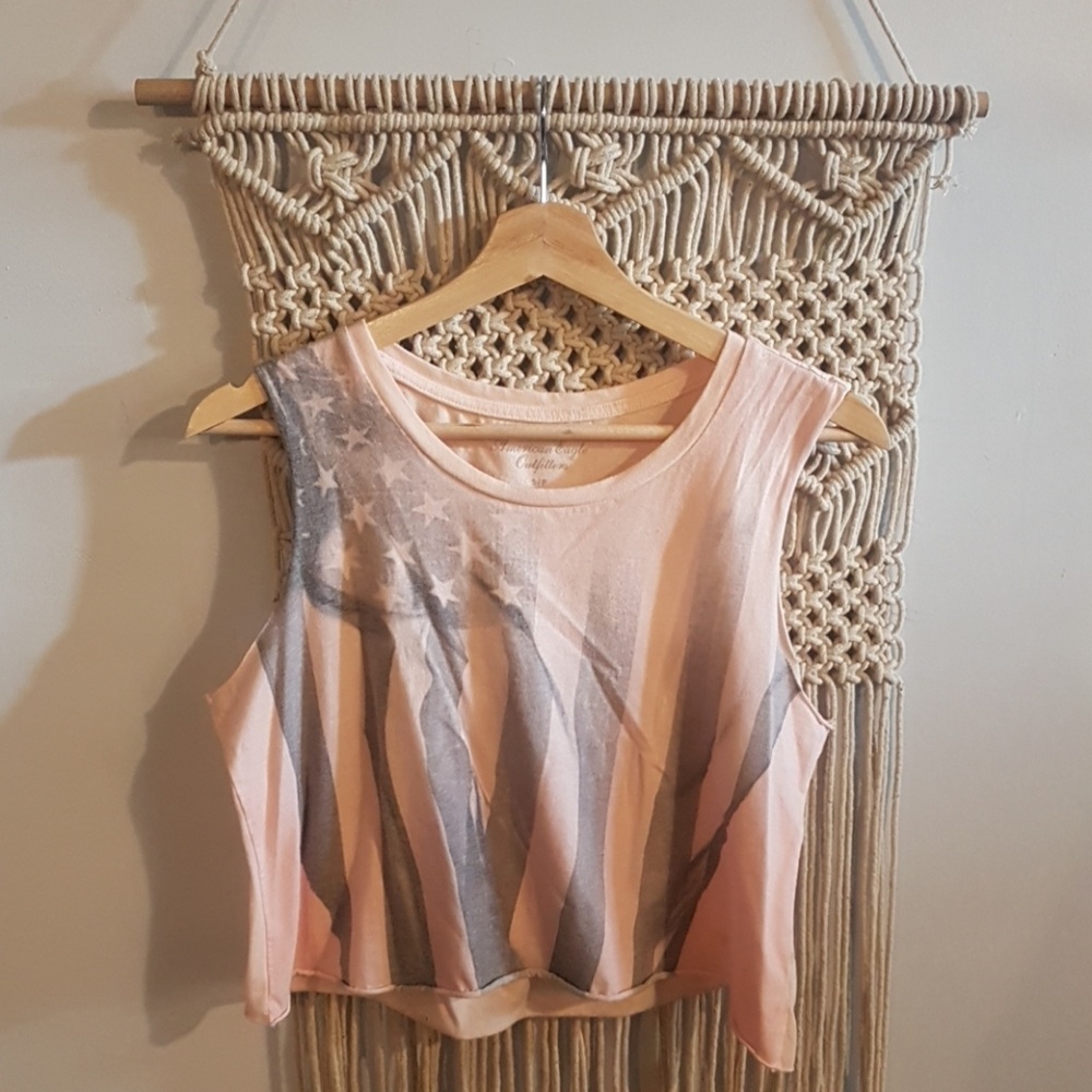 Pink tank top